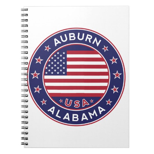 Carnet Auburn, Alabama (Devant)