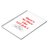 Carnet aucun endroit n'aiment à la maison (Côté gauche)