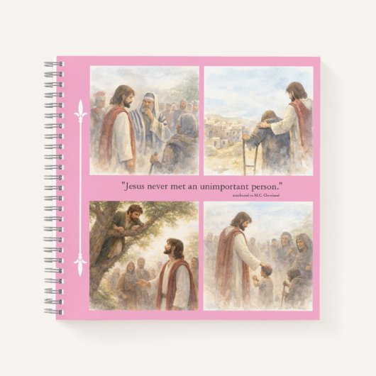 Carnet Aucune personne sans importance (Devant)