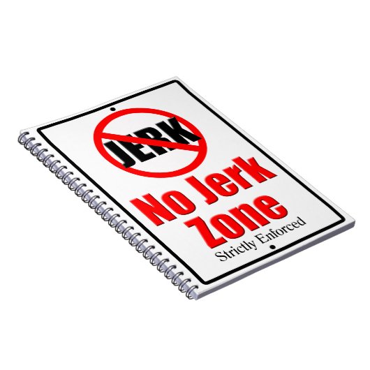 Carnet Aucune zone de Jerk (Côté Droit)