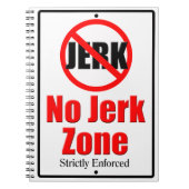 Carnet Aucune zone de Jerk (Devant)
