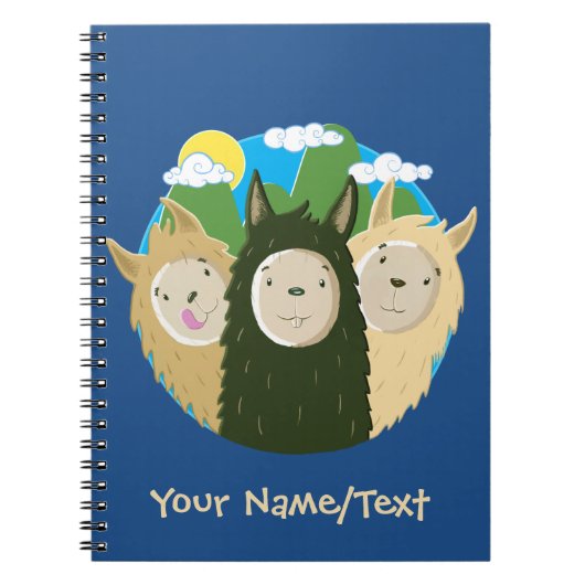 Carnet Aucuns frères de lamas de drame (Devant)