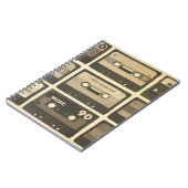 Carnet Audio Cassette, Retro Poster Hip-Hop. (Côté gauche)