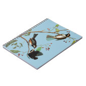 Carnet Audubon : Chickadee (Côté gauche)