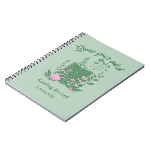 Carnet Augmentez votre esprit de lecture Enregistrement (Côté gauche)