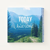 Carnet Aujourd'Hui Était Super (Dos)