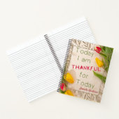 Carnet Aujourd'Hui Je Suis Heureux Pour Aujourd'Hui Tulip (Intérieur)