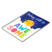 Carnet Aujourd'Hui Sera Super (Côté gauche)