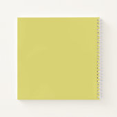 Carnet AUM "Imperial Yellow" (Dos)
