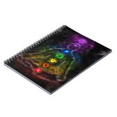 CARNET AURA ÉTHÉRÉE CHAKRA (Côté gauche)