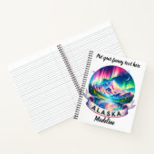 Carnet Aurora au-dessus des sommets époustouflants de l'A (Intérieur)