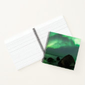 Carnet Aurora Borealis | Lofoten Beach Norway (Intérieur)