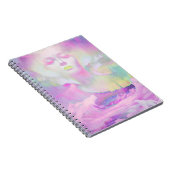 Carnet Aurora par Clive Henry pastels roses (Côté Droit)