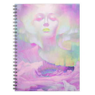 Carnet Aurora par Clive Henry pastels roses