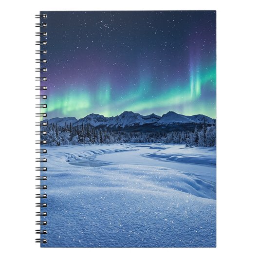 Carnet Aurore Boréale (Devant)