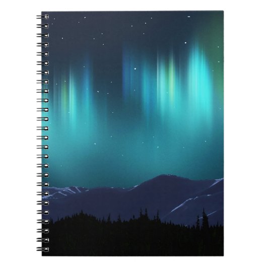 Carnet Aurore Boréale (Devant)