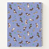 Carnet Australian Shepherd Jouer Fun Custom Spiral (Dos)