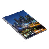 Carnet Australie, Victoria, Melbourne, ciel avec (Côté Droit)