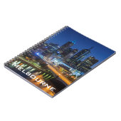 Carnet Australie, Victoria, Melbourne, ciel avec (Côté gauche)