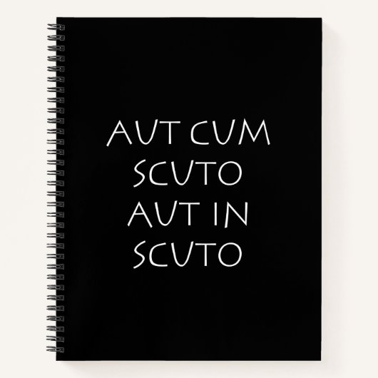 Carnet Aut cum scuto aut in scuto (Devant)