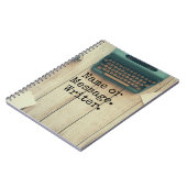 Carnet Auteur (Côté gauche)