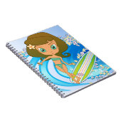 Carnet Auteur de vague de Lil Wahine (Côté Droit)