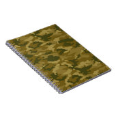 Carnet Authentique Camouflage militaire de l'Armée Verte (Côté Droit)