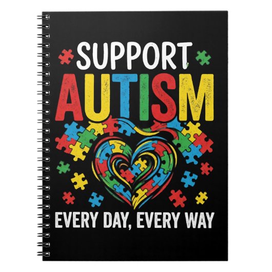 Carnet Autism awareness (Devant)