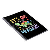 Carnet Autism Awareness It's Ok To Be A Little Different (Côté Droit)