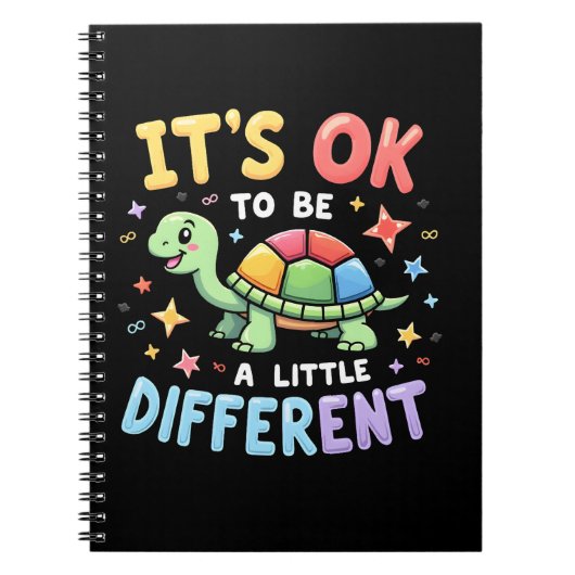 Carnet Autism Awareness It's Ok To Be A Little Different (Devant)