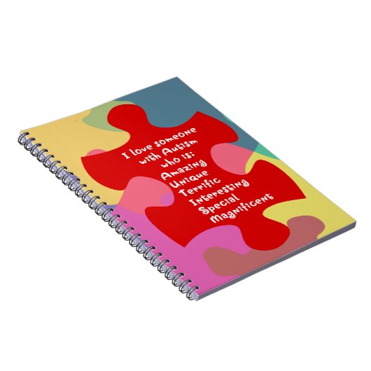 Carnet Autisme Acrostique (Côté Droit)