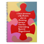 Carnet Autisme Acrostique (Devant)