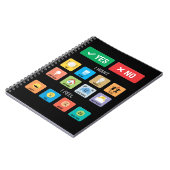 Carnet Autisme anglais AAC PECS Pointing Communication 01 (Côté gauche)