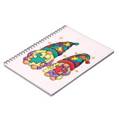 Carnet Autisme couple Gnome (Côté gauche)