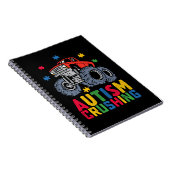 Carnet Autisme écrasant Monster Truck Sensibilisation Gar (Côté Droit)