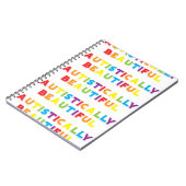 Carnet Autistement Belle (Côté gauche)