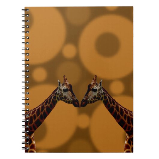Carnet Auto-réflexion Giraffe, (Devant)