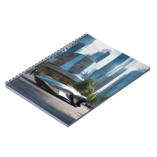 Carnet Auto Wow ! Voiture futuriste (Côté gauche)