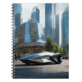 Carnet Auto Wow ! Voiture futuriste (Devant)