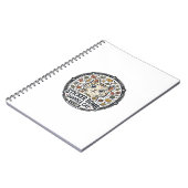 Carnet Autocollant Bombe Dessin Animé Chat POD Vector Art (Côté gauche)