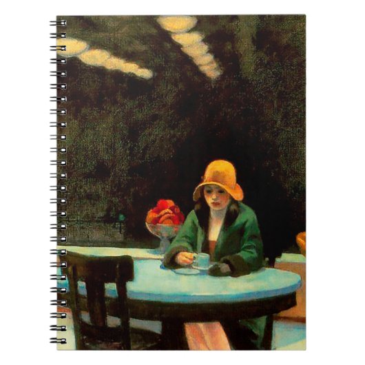 Carnet Automat par Edward Hopper (Devant)