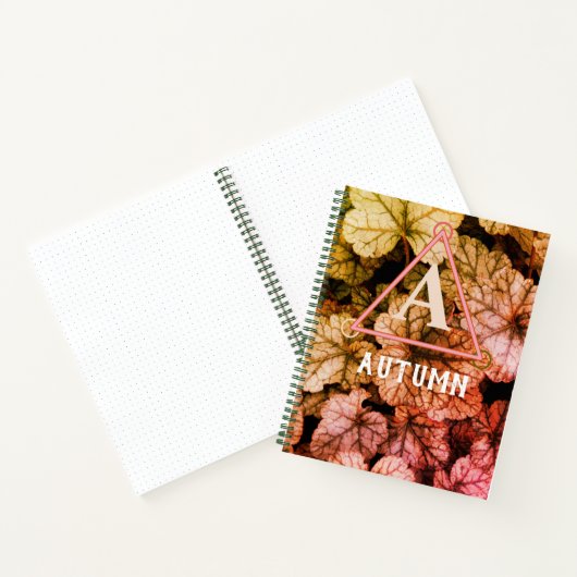 Carnet Automne / Automne Arc-en-ciel Monogramme - Feuilla (Intérieur)