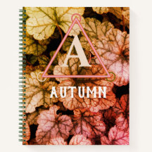 Automne / Automne Arc-en-ciel Monogramme - Feuilla