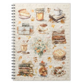 Carnet Automne Automne Favori Motif esthétique essentiel (Devant)