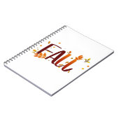 Carnet Automne/Automne/Feuille (Côté gauche)