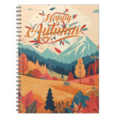 Carnet Automne/Automne/feuille/coloré (Devant)