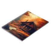 Carnet Automne/Automne/Halloween/Peinture rustique (Côté gauche)