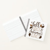 Carnet Automne Breeze Feuilles d'automne (Intérieur)