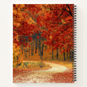 Carnet automne dans la forêt (Dos)