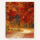 Carnet automne dans la forêt (Devant)